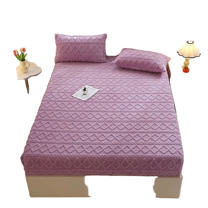 Gruby Wzór Zimowa Kołdra Flanelowa i Puszysta