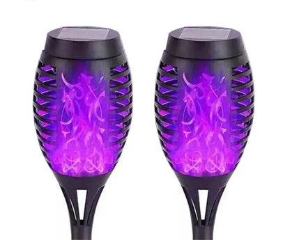 Stylowe Lampy Ogrodowe z Mroźnym Wzorem i Trwałym Oświetleniem LED