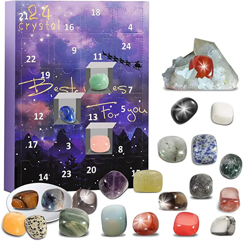 GemMagic – Advent Calendar for Kids with 24 Sparkling Gemstones