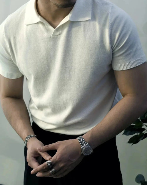 Herenshirt in Old Money Stijl