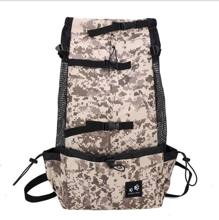 SafePaws | Ekologiczna Torba Podróżna dla Zwierząt z Funkcjonalną Kieszenią