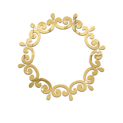 Artystyczne lustro o subtelnym designie