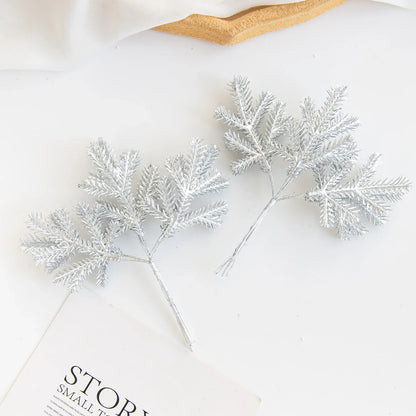 CactusCharme | Luksusowa Dekoracja z Zielonymi Liśćmi