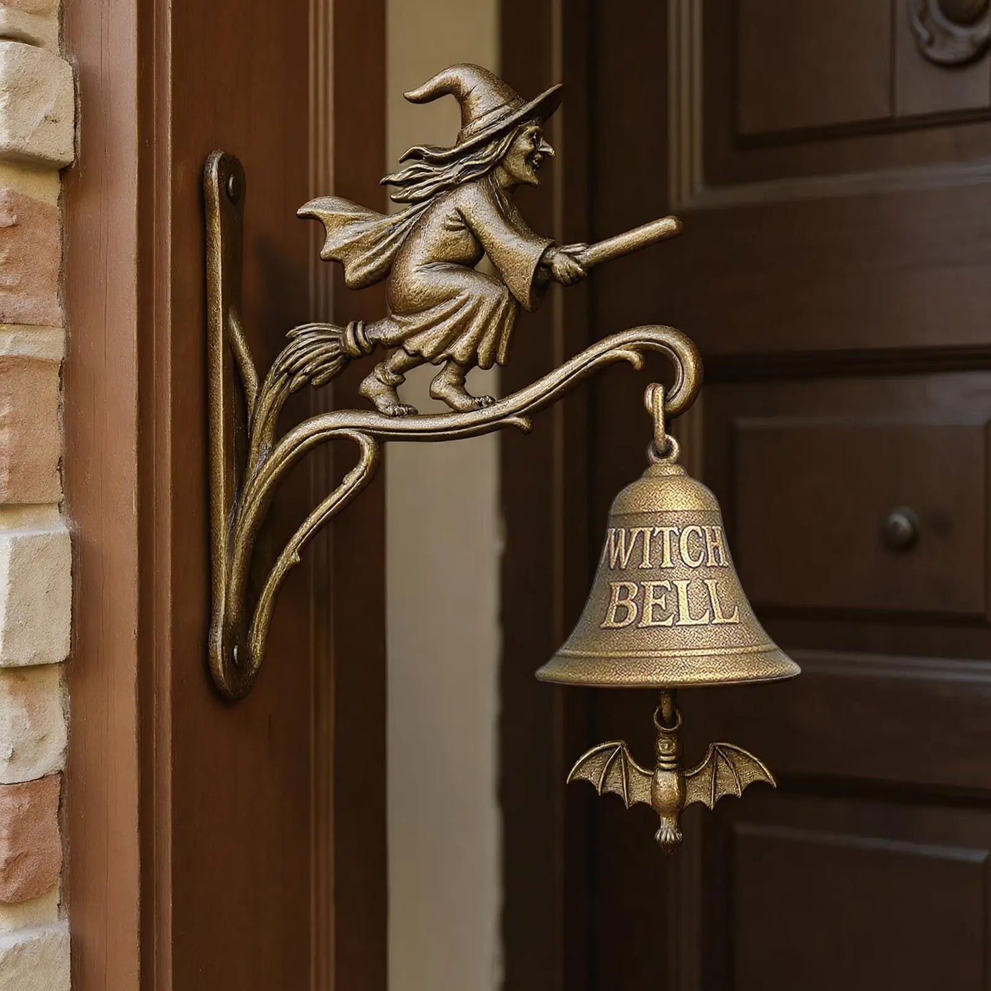 Wiedźma z Czaszką - Dzwonek do Domu i Ogrodu