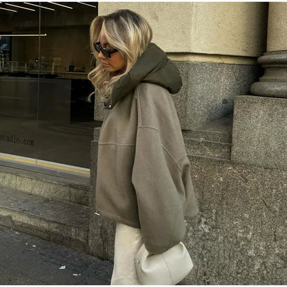 Fleur | Komfortowy, damski sweter w oversize'owym stylu