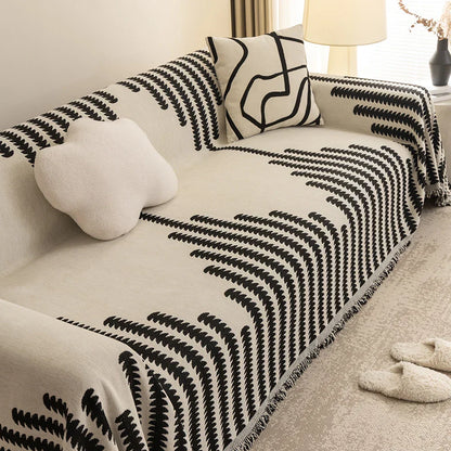 Skandynawska harmonia z subtelnymi frędzlami