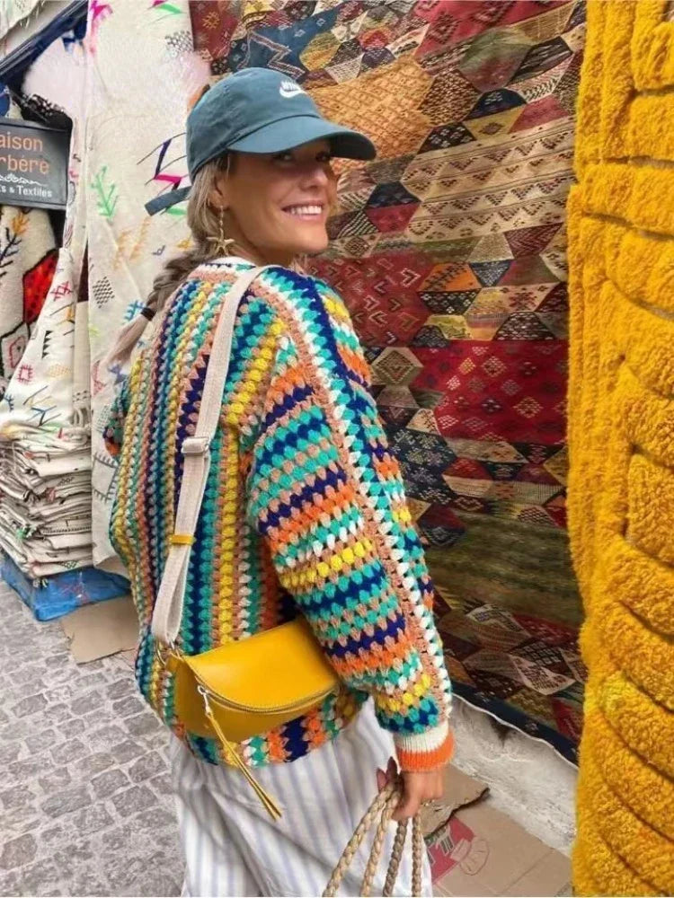 Mila | Kolorowy Pulower