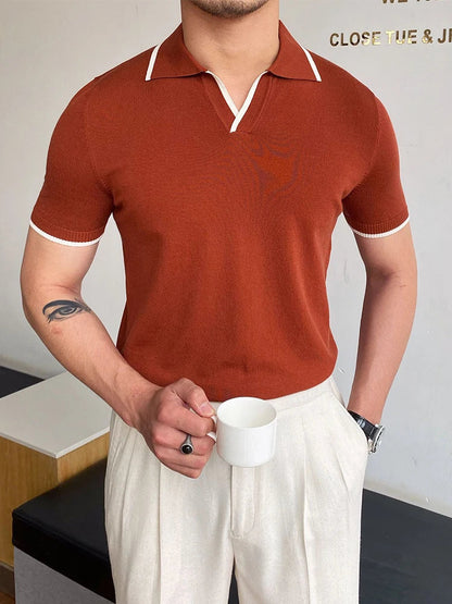 ELIAS | Stylowa koszulka polo w paski