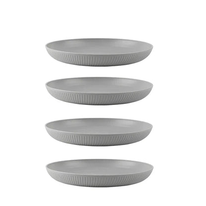 GrijsDiner | Wytrzymały Zestaw Sztućców i Naczyń