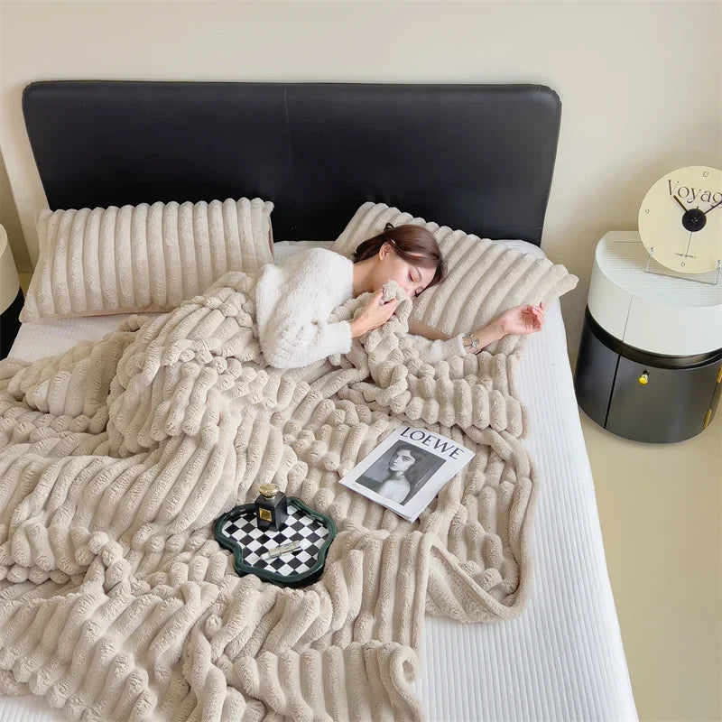 Jesienna przytulność z urokliwym akcentem króliczka