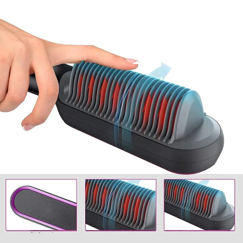 WavePro - 2 w 1 Szczotka do Prostowania i Kręcenia