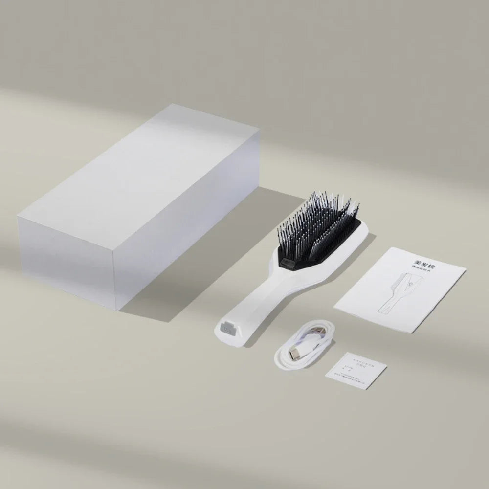 RelaxGlow – LED Infrared Massage Comb for Hair and Scalp Therapy