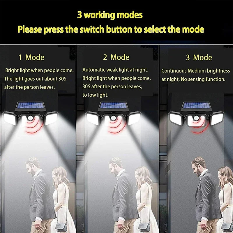 EcoBright - Solar Wall Lamp