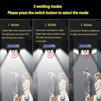 EcoBright - Solar Wall Lamp