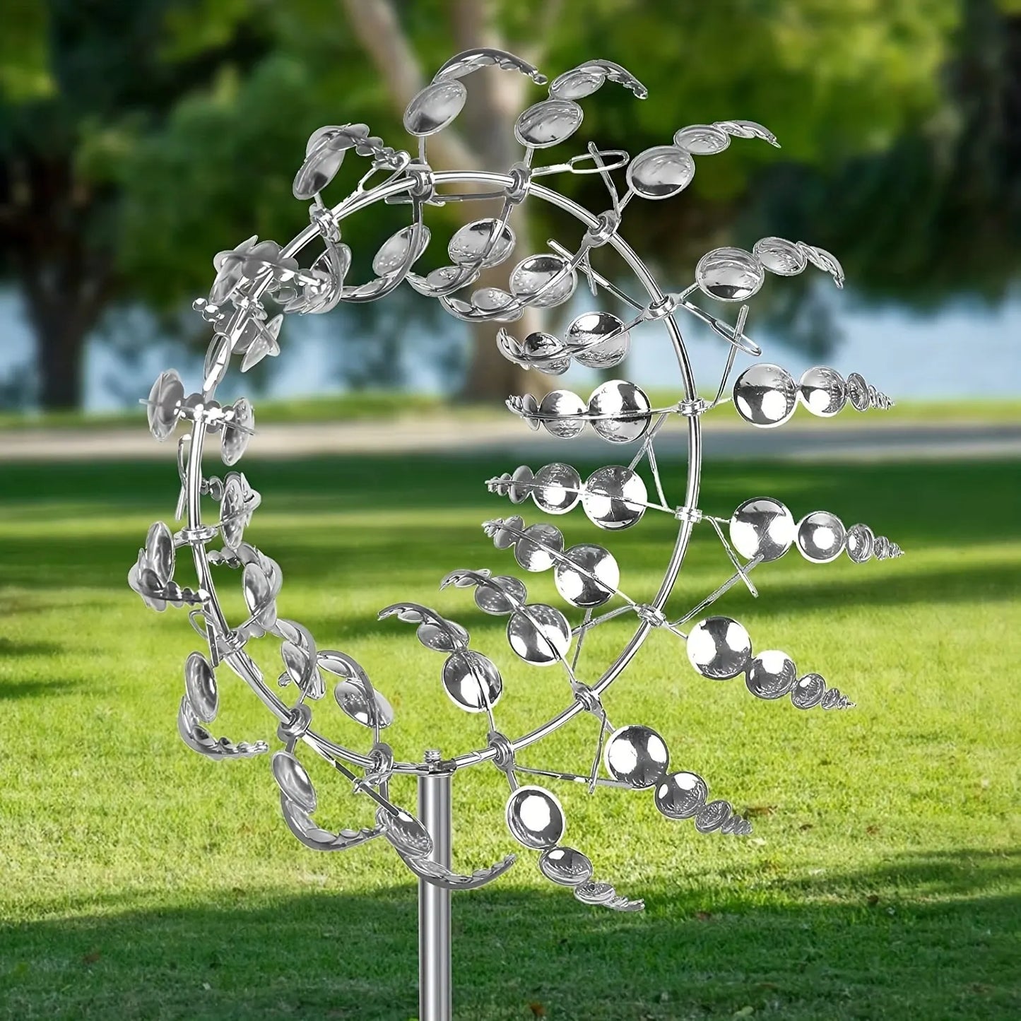 WhirlingWonders | Kinetic Metal Wind Spinner