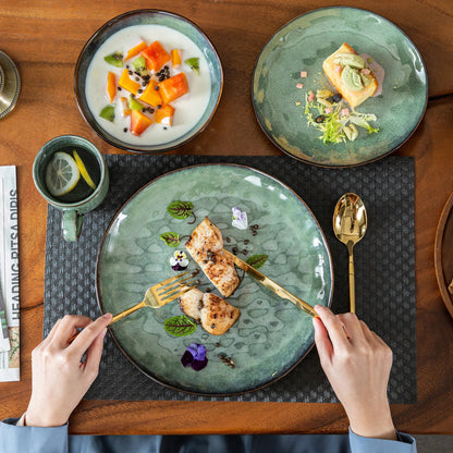 VibrantStar | Zestaw Ognioodpornych Glazur w Kolorze Zielonym i Czerwonym