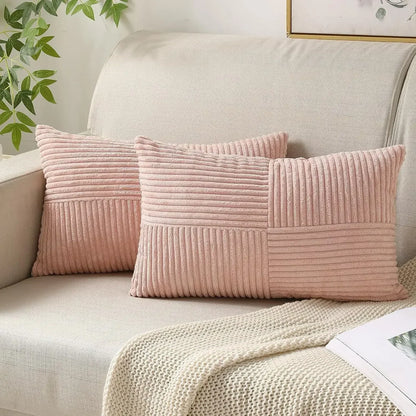 Stylowa Poszewka Corduroy do Wnętrza