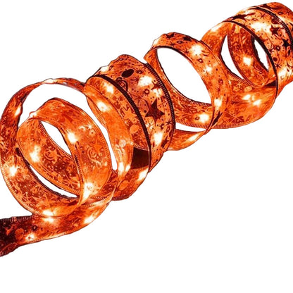 Elegancka LED Wstążka Świecąca - Dekoracja Choinkowa