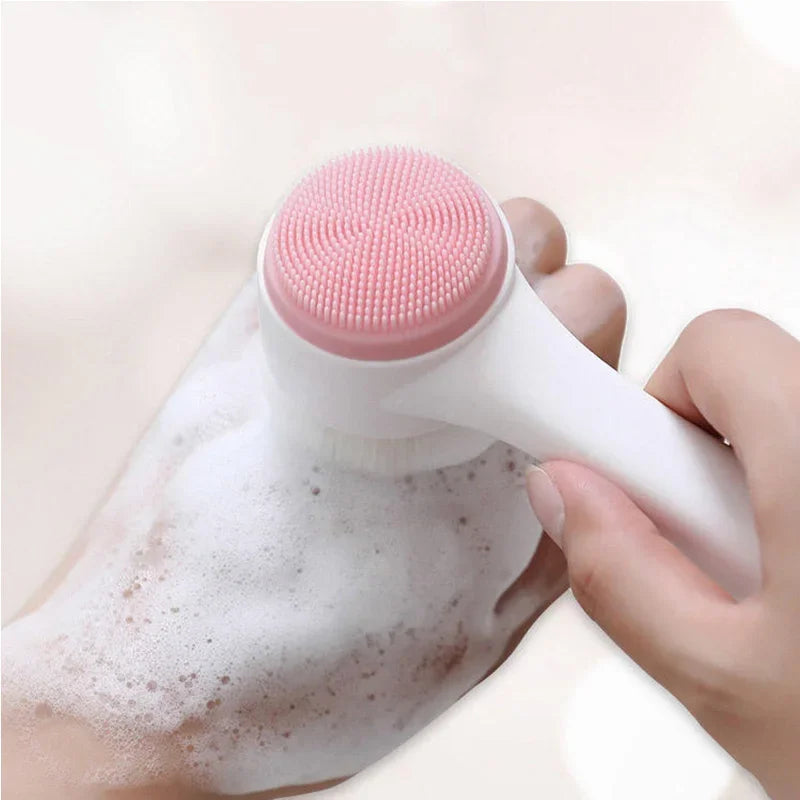 SilkGlow - 3D Silicone Facial Cleanser and Exfoliator