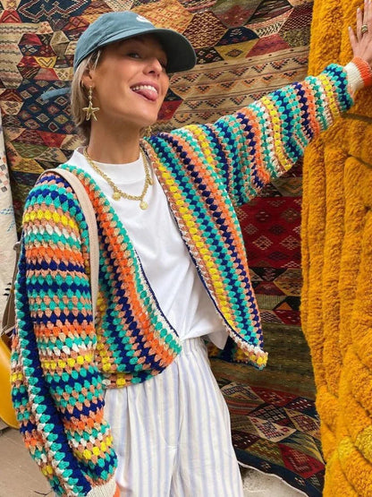 Mila | Kolorowy Pulower