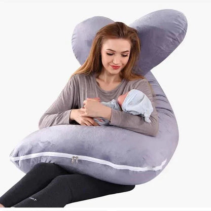 Ultimate Therapeutic Support Pillow – Relieves Neck, Back, and Abdominal Pain – Perfect for Expecting Mothers