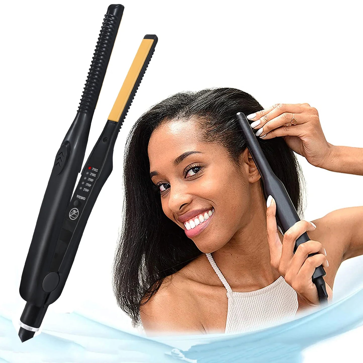 FlexiCurl - Mini 2-in-1 Straightener and Curler