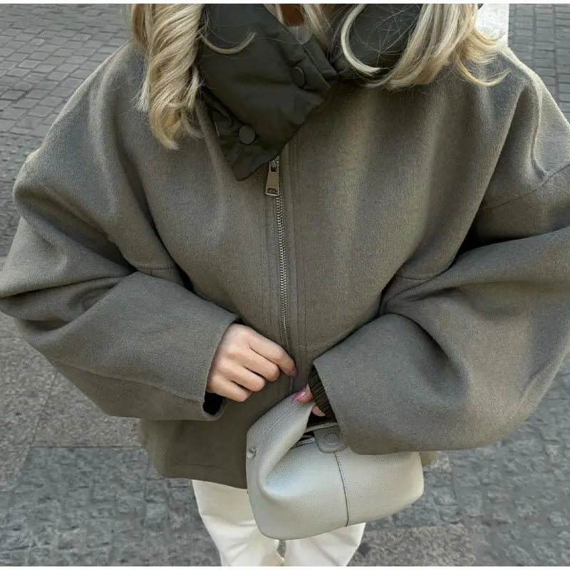 Fleur | Komfortowy, damski sweter w oversize'owym stylu