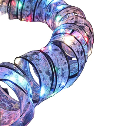 Elegancka LED Wstążka Świecąca - Dekoracja Choinkowa
