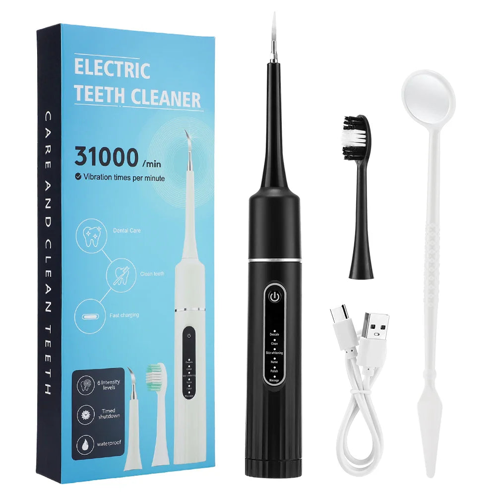 FreshWhite - 6-Mode Electric Toothbrush with Built-in Scaler