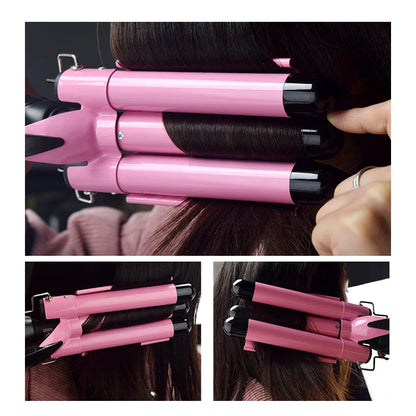 LuxeCurl - Tricolor Curling Iron