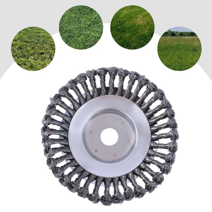 ProTrim Szczotka - Profesjonalna Stalowa Głowica do Koszenia Trawy - Wytrzymała Szczotka do Efektywnego Cięcia