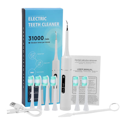 FreshWhite - 6-Mode Electric Toothbrush with Built-in Scaler