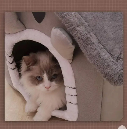 Mały Domek dla Psów - Cztery Pory Roku - Praktyczny, Pralny i Demontowalny