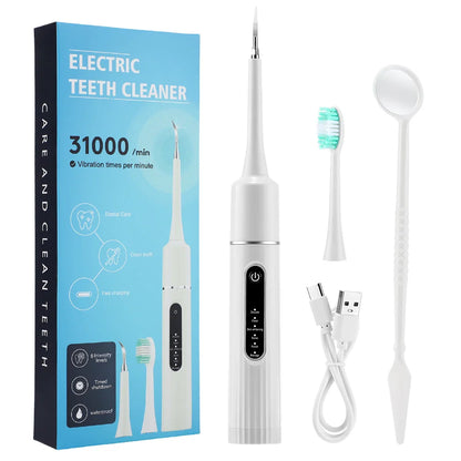FreshWhite - 6-Mode Electric Toothbrush with Built-in Scaler