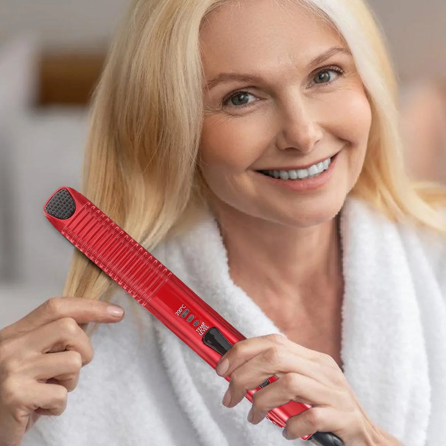 CurlGo - Przenośna prostownica z zasilaniem USB