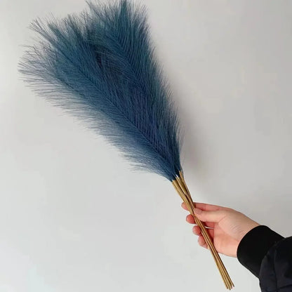 Stylowe sztuczne pióra pampasowe do dekoracji