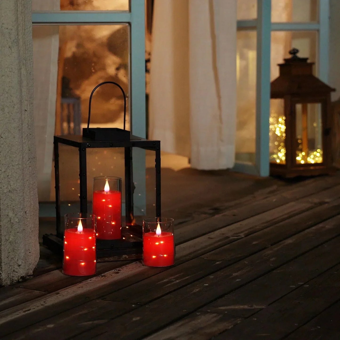 Zagadkowy Płomień LED na Halloween