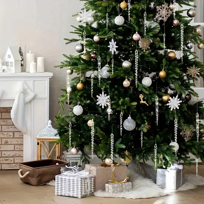 WinterGlans | Premium Crystal Clear Holiday Decoration Set