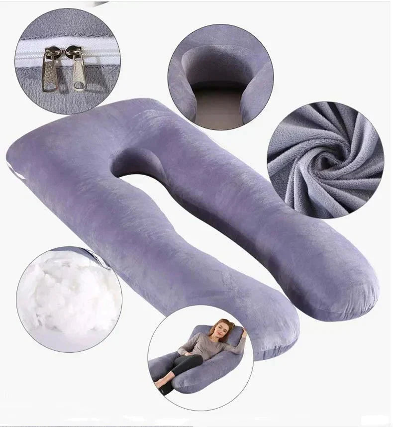 Ultimate Therapeutic Support Pillow – Relieves Neck, Back, and Abdominal Pain – Perfect for Expecting Mothers