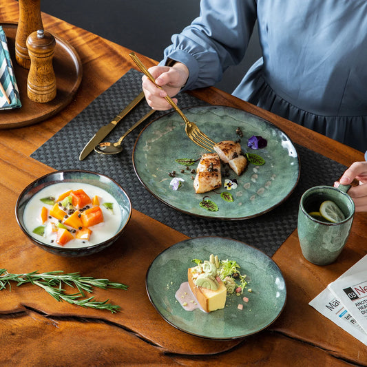 VibrantStar | Zestaw Ognioodpornych Glazur w Kolorze Zielonym i Czerwonym