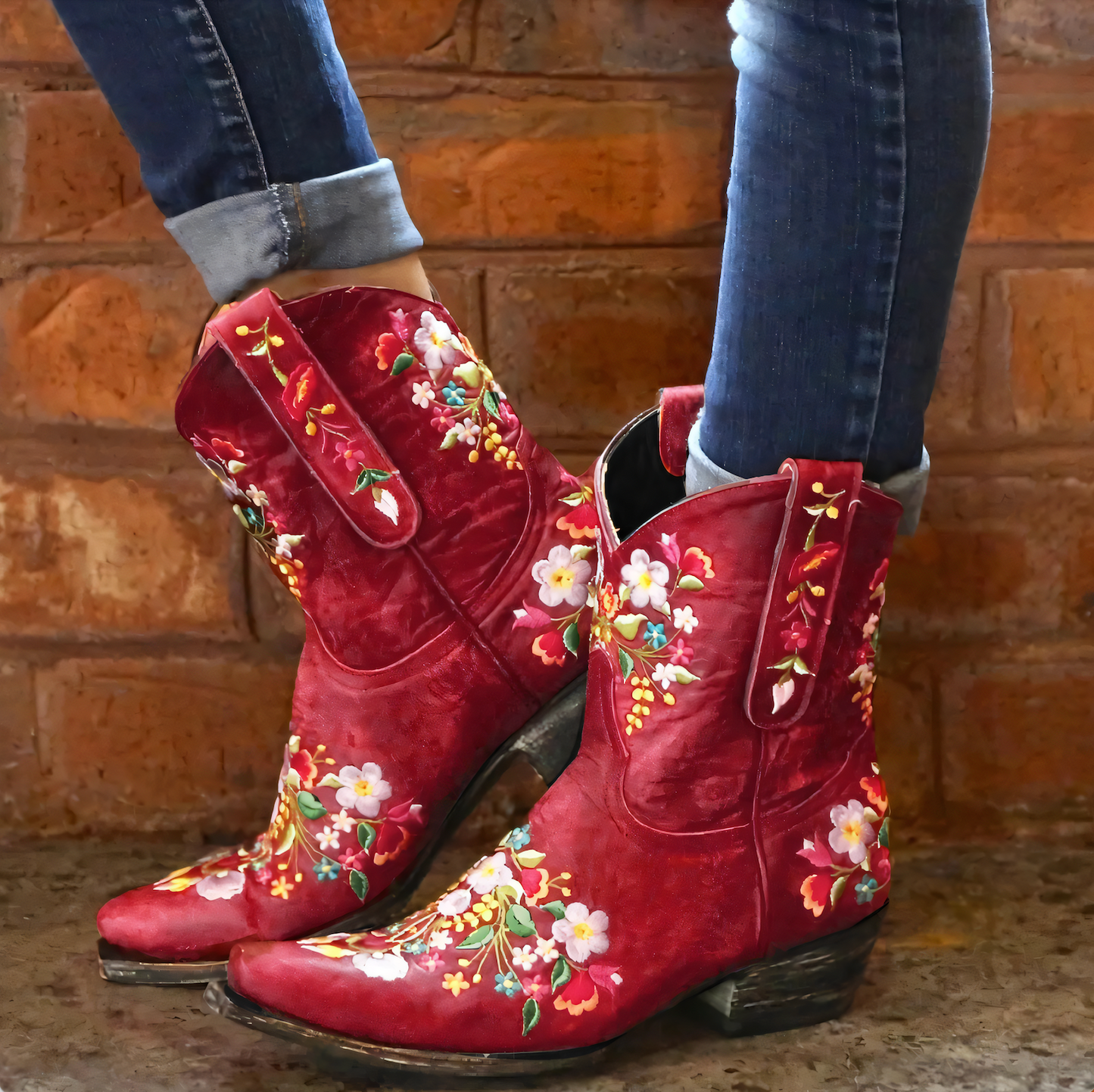 Noor | Retro Western Cowboy Boots