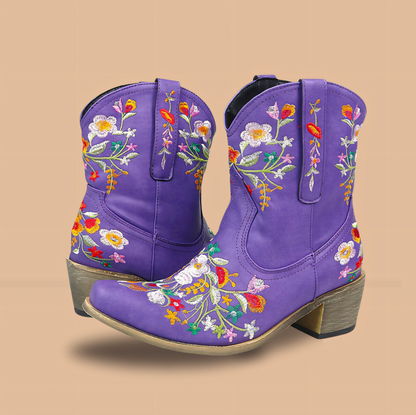 Noor | Retro Western Cowboy Boots