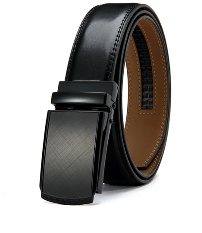 "Męski pasek z automatyczną klamrą – Eleganzio" can be rephrased as "Eleganzio Męski Pasek z Automatyczną Klamrą".