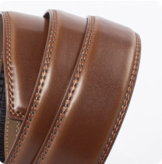 "Męski pasek z automatyczną klamrą – Eleganzio" can be rephrased as "Eleganzio Męski Pasek z Automatyczną Klamrą".