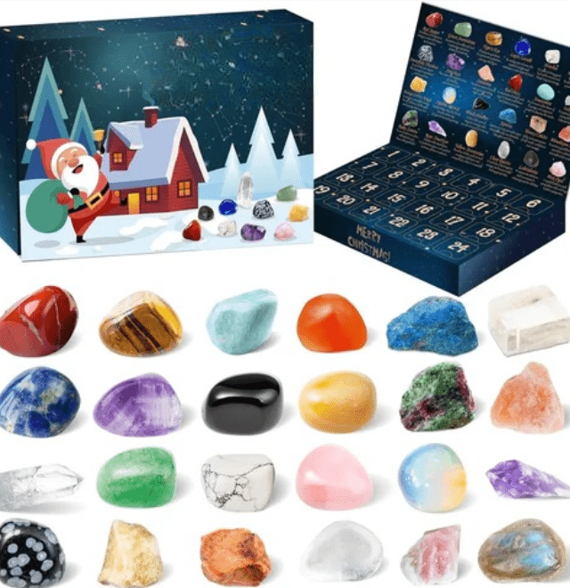 GemMagic – Advent Calendar for Kids with 24 Sparkling Gemstones