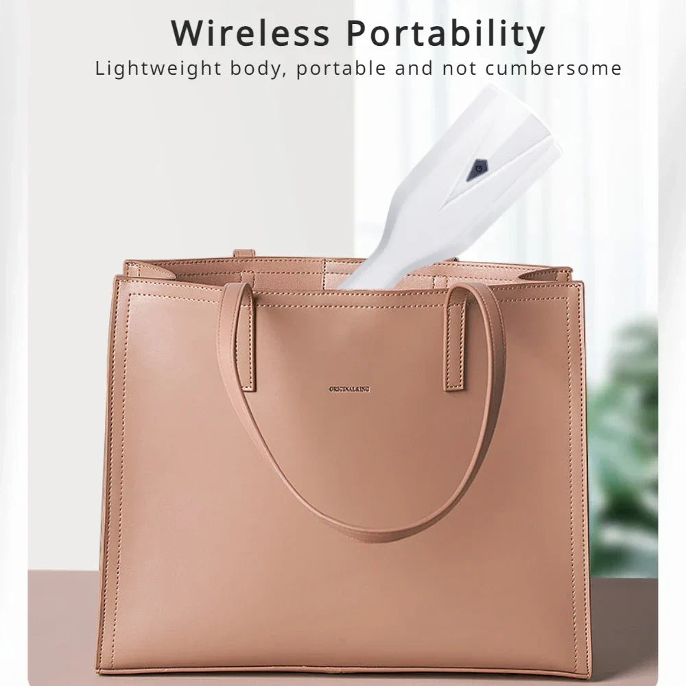 RelaxGlow – LED Infrared Massage Comb for Hair and Scalp Therapy