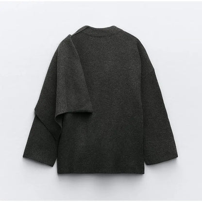 Elara Luxe Oversized Wool Coat - Ultimate Comfort