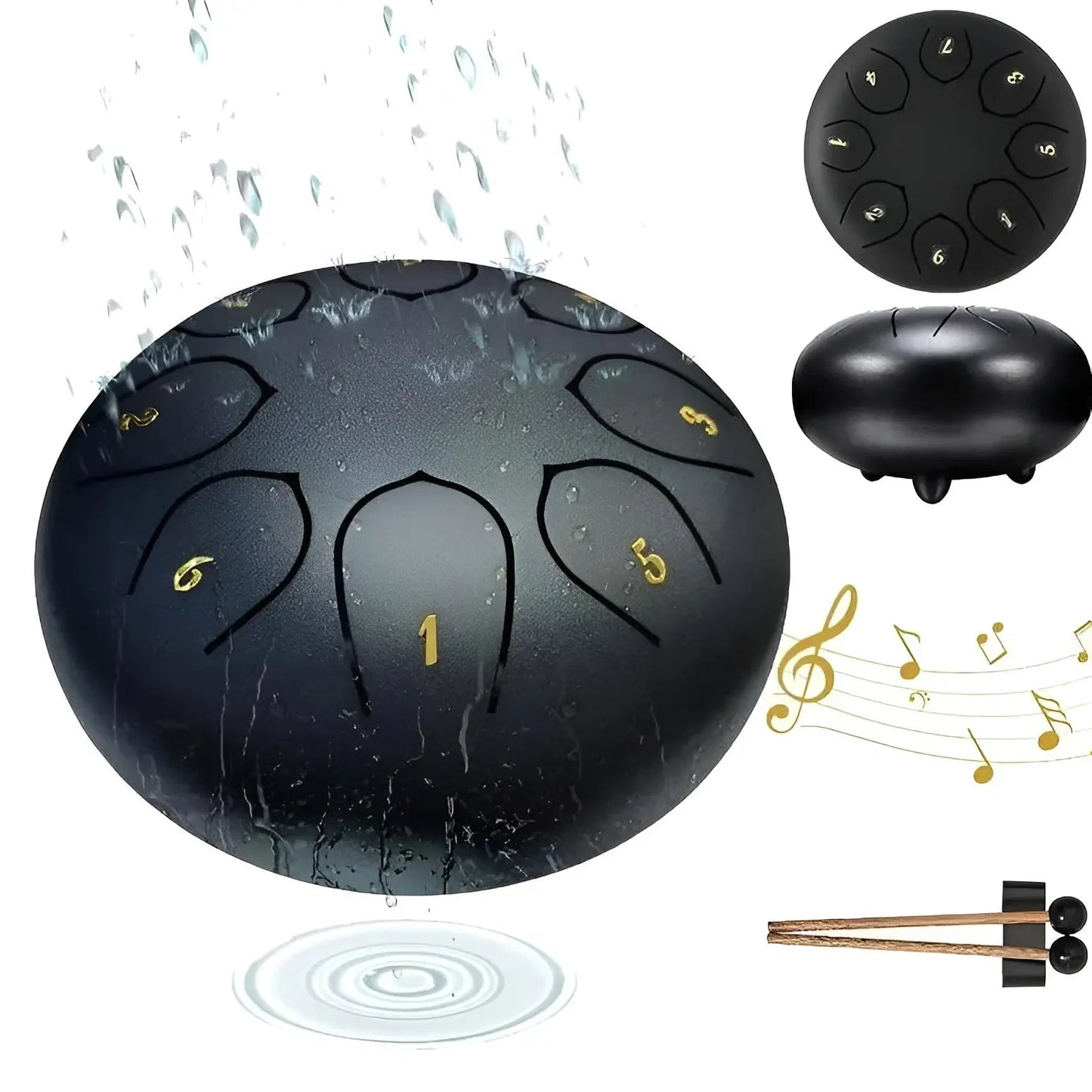 SerenityRain Stalowy Bęben