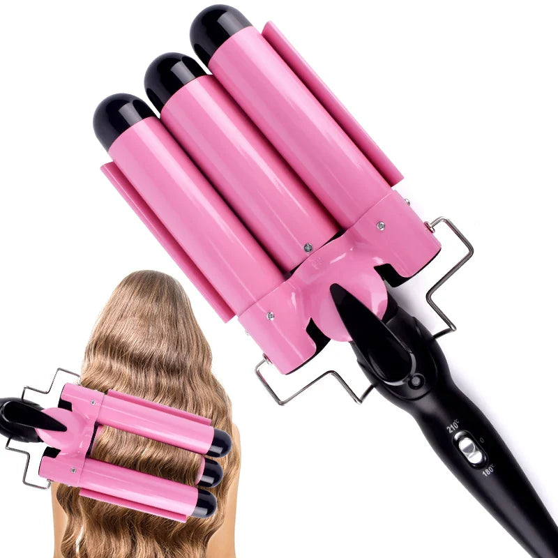 LuxeCurl - Tricolor Curling Iron
