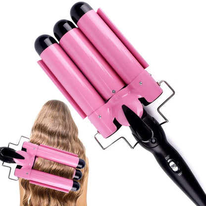 LuxeCurl - Tricolor Curling Iron